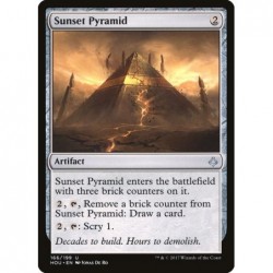 Pirámide del ocaso - Sunset...